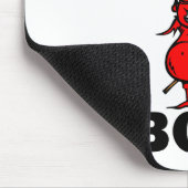 Die größten Bos der lustigsten Welt Mousepad (Ecke)
