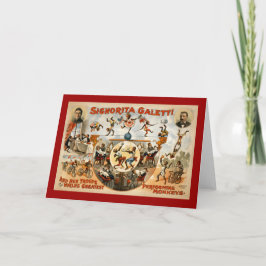 Die größten Darstellenden Affen der Welt 1892 Karte