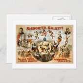 Die größten Darstellenden Affen der Welt 1892 Postkarte (Vorne/Hinten)