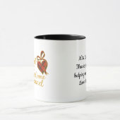 Die größten Geschenke kommen nicht verpackt Tasse (Zentrum)