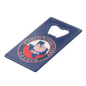 Die größten Gramps der Welt Geldbeutel Flaschenöffner (Vorderseite Schrägansicht)