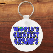 Die größten Gramps der Welt Schlüsselanhänger (Vorderseite)