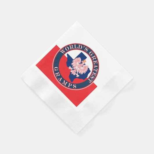 Die größten Gramps der Welt Serviette (Ecke)