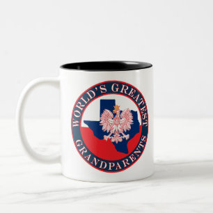 Die größten Großeltern der Welt Zweifarbige Tasse