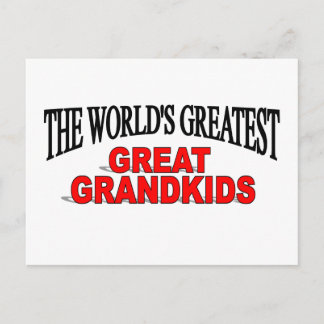 Die größten Großkinder der Welt Postkarte