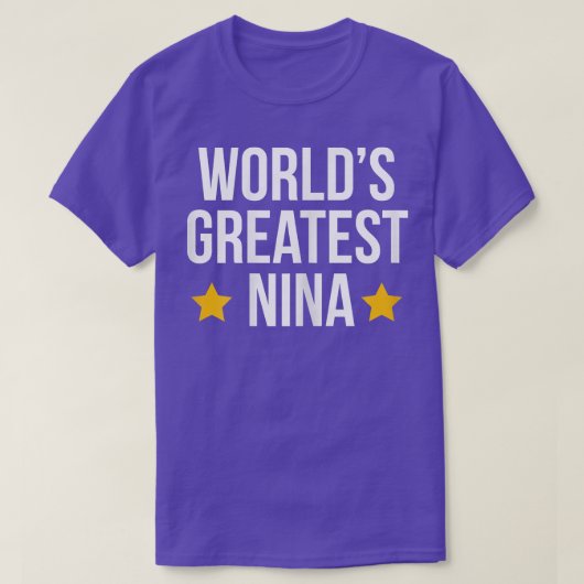 Die größten Nina-Großmütter der Welt T-Shirt (Design vorne)