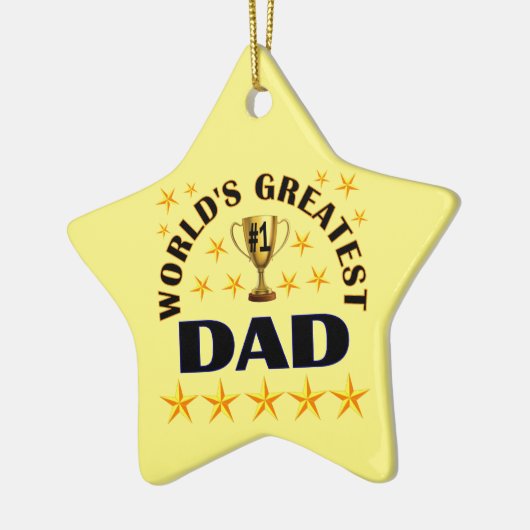 Die größten Vater-Trophäen der Welt Niedlich Weihn Keramik Ornament (Links)