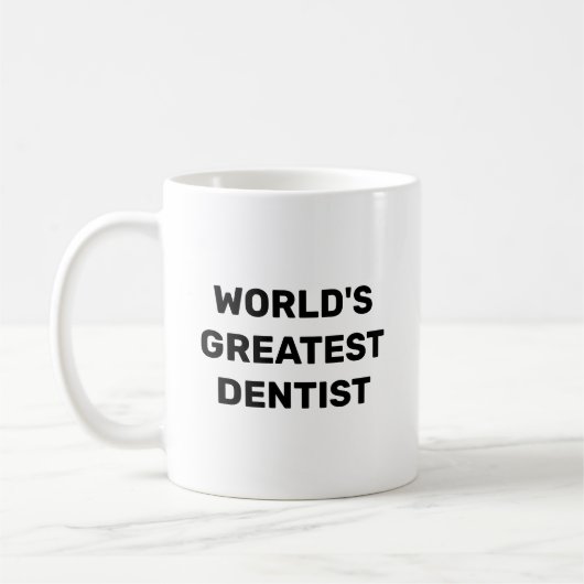 Die größten Zahnärzte der Welt Kaffeetasse (Links)
