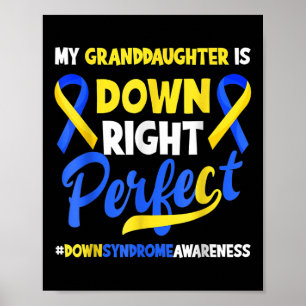 Die Großtochter hat das perfekte Down-Syndrom Poster