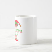 Die Großvater Elf Familie passt Weihnachten Pajama Kaffeetasse (Mittel)