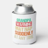 Die Großväter können jederzeit plötzlich Nickerche Dosenkühler (Kanne Vorderseite)