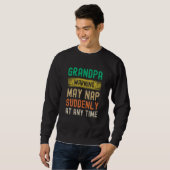 Die Großväter können jederzeit plötzlich Nickerche Sweatshirt (Vorne ganz)