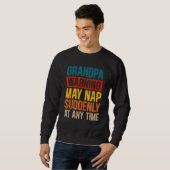 Die Großväter können jederzeit plötzlich Nickerche Sweatshirt (Vorne ganz)