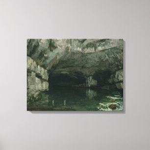 Die Grotte des Loue, 1864 Leinwanddruck