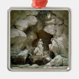 Die Grotte Laiterie de la Reine Silbernes Ornament