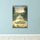 Die Grotten von Versailles Leinwanddruck (Insitu (Holzboden))