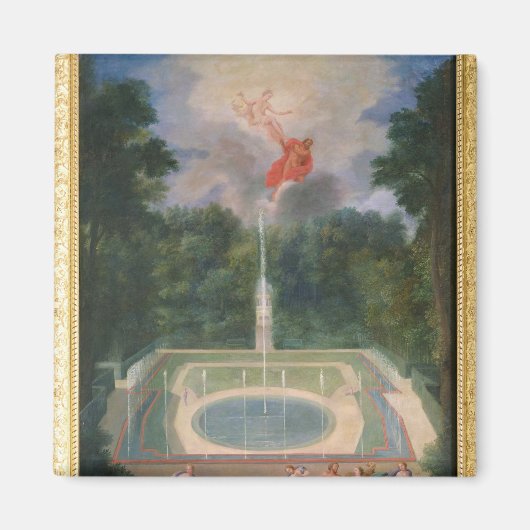 Die Grotten von Versailles mit Mars Magnet (Vorne)