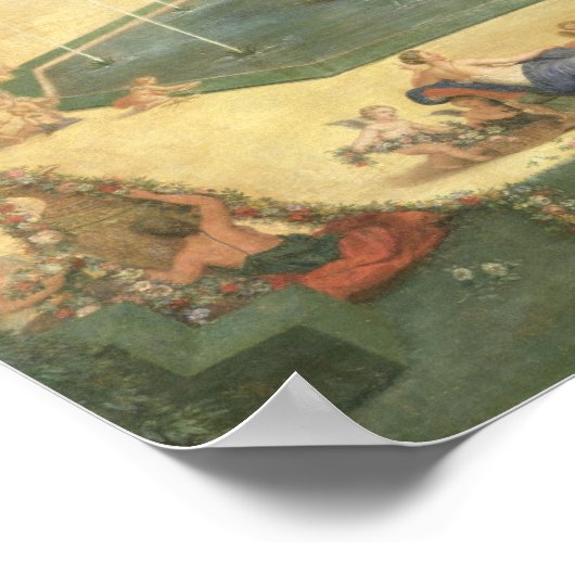 Die Grotten von Versailles Poster (Ecke)