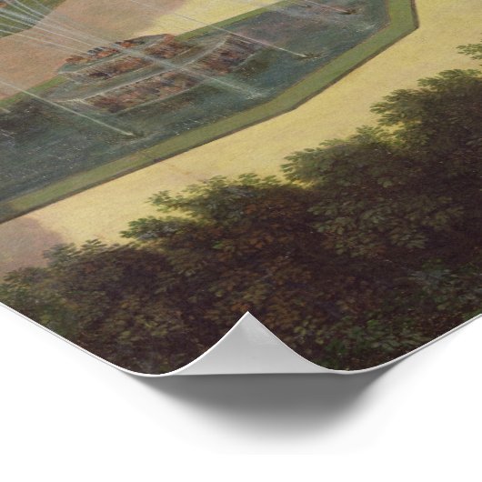 Die Grotten von Versailles Poster (Ecke)