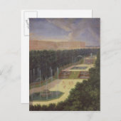Die Grotten von Versailles Postkarte (Vorne/Hinten)