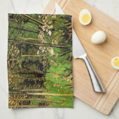 Die Grove von Vincent van Gogh Geschirrtuch (Viertel Falte)
