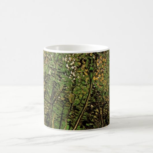 Die Grove von Vincent van Gogh Kaffeetasse (Mittel)