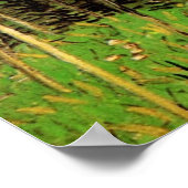 Die Grove von Vincent van Gogh Poster (Ecke)