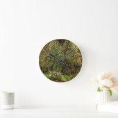Die Grove von Vincent van Gogh Runde Wanduhr (Zuhause)