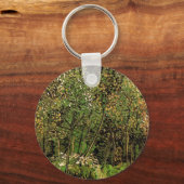 Die Grove von Vincent van Gogh Schlüsselanhänger (Vorderseite)