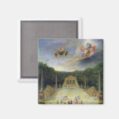 Die Groves von Versailles. Arc de Triomphe Magnet (Vorderseite/Rückseite)