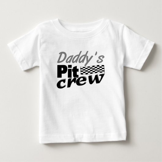 Die Gruben-Crew des Vatis Baby T-shirt (Vorderseite)