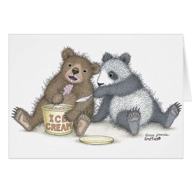 Die Gruffies® Karte (Vorderseite (Horizontal))