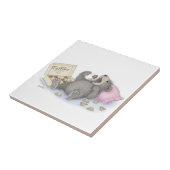 Die Gruffies® Keramik-Fliese Fliese (Seite)