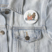 Die Gruffies® - Pinback Knöpfe Button (Beispiel)