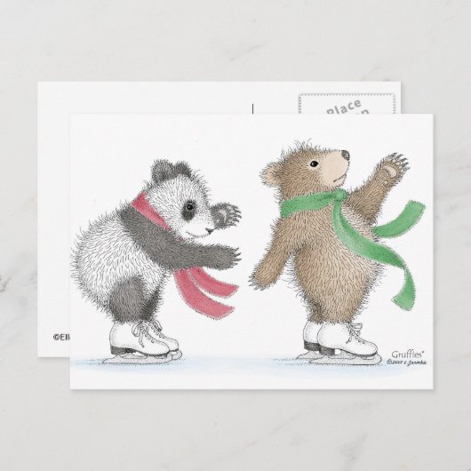 Die Gruffies®-Postkarte Postkarte (Vorne/Hinten)