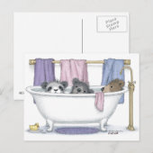 Die Gruffies®-Postkarte Postkarte (Vorne/Hinten)