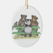 Die Gruffies® Verzierungen Keramik Ornament (Rechts)