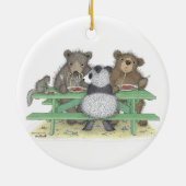 Die Gruffies® Verzierungen Keramik Ornament (Hinten)