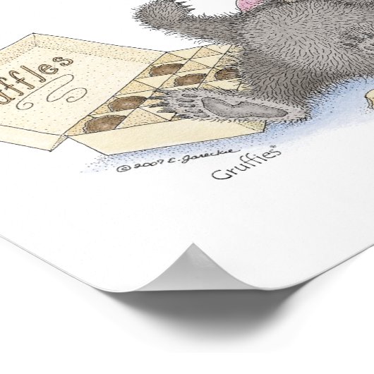 Die Gruffies® Wall Art Poster (Ecke)