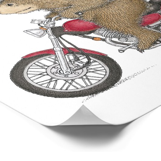 Die Gruffies® Wall Art Poster (Ecke)