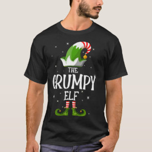 Die Grumpy Elf Familie passt Weihnachten T-Shirt