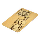 Die Gründerväter ersticken Protestkunst Magnet (Linke Seite)