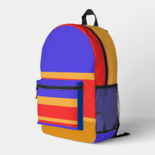 Die Grundfarben Kids Schulranzen Bedruckter Rucksack