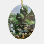 Die Grundlagen des Schlosses Blarney Keramik Ornament (Rechts)