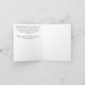 Die Grundlagen-Masse des Auftrages von Karte (Innenseite)