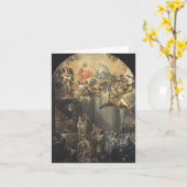 Die Grundlagen-Masse des Auftrages von Karte (Gelbe Blume)