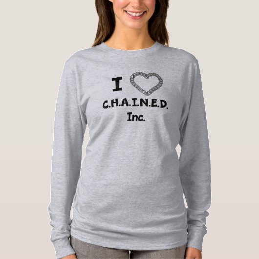 Die grundlegende lange Hülse der Frauen T-Shirt (Vorderseite)