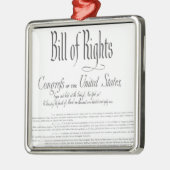 Die Grundrechtecharta Silbernes Ornament (Links)