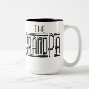 "DIE GRUNDSATZ-Tasse" Zweifarbige Tasse