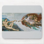 Die Gründung Adams (um 1511) | Michelangelo Mousepad (Vorne)